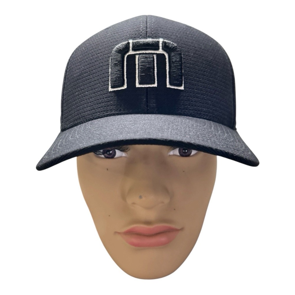 Travis Mathew Golf Hat Black Fitted Flexfit L/XL Men's Cap